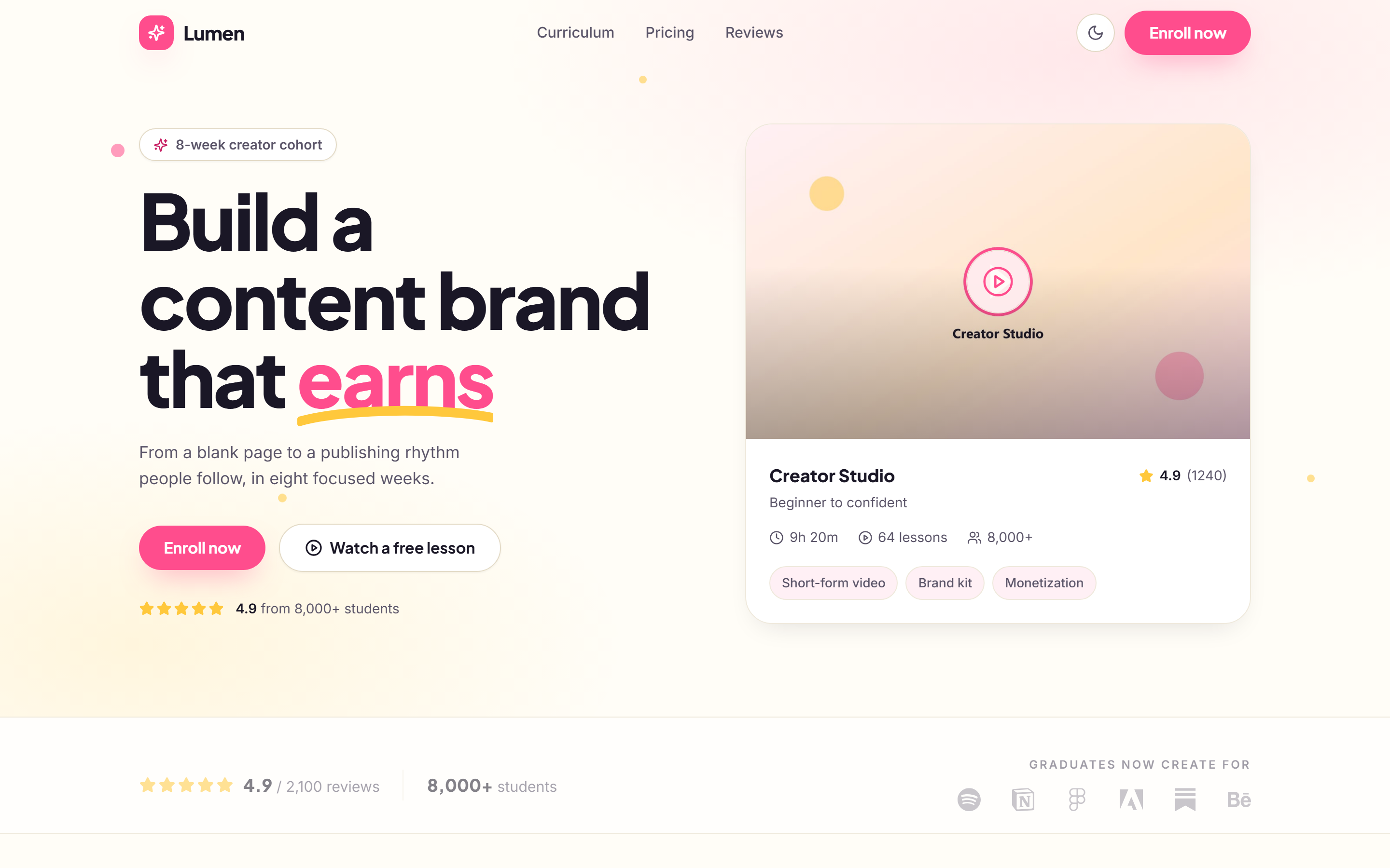 Lumen preview
